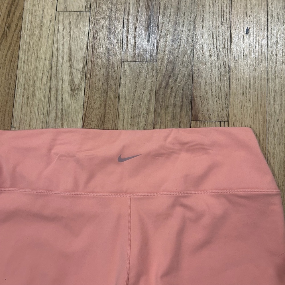 Nike Women’s One High Waisted 5” Dri-Fit Coral Biker Shorts Sz XXL NWT - Picture 6 of 7